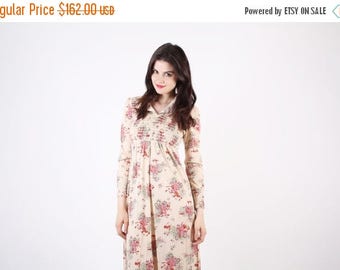 FLASH SALE - 60s Novelty Bicycle Print Maxi Dress - Vintage Maxi Dresses - The Bicycle Dress - 5213