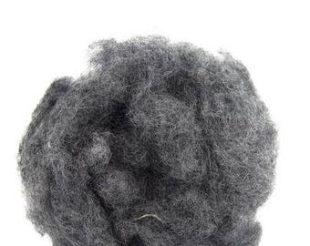 Corriedale Bulky Carded Wool - Tornado - 4 ounces