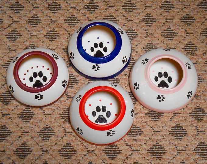 Long ear dog bowl Etsy