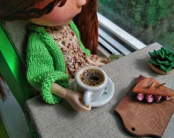 Custom Blythe DOLL OOAK Red hair and freckled