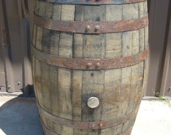 Real Jack Daniels Whiskey Barrel "Straight From the Barrel House" FREE SHIPPING
