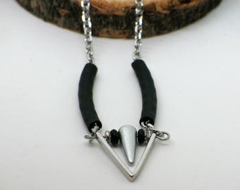 Collier pointe de flèche//collier tendance 2017//collier original//arrow necklace