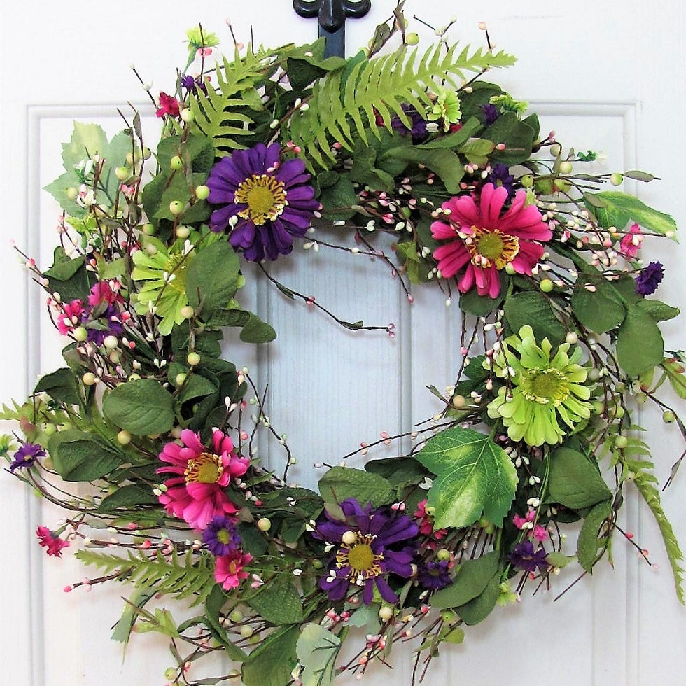 Farmhouse Decor Summer Wreaths Fall Wreaths by Designawreath