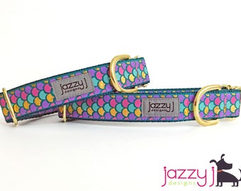 Mermaid Glam Dog Collar