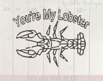 Download Lobster silhouette | Etsy