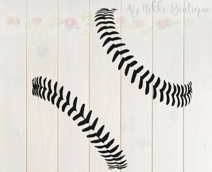 Download Baseball Softball Stitches SVG PNG DXF files instant