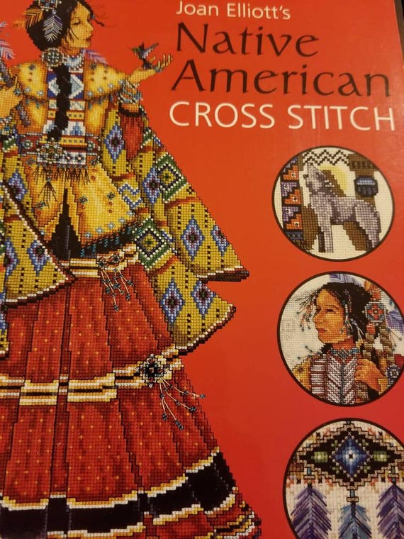 Joan Elliotts Native American Cross Stitch Book Patterns 2200