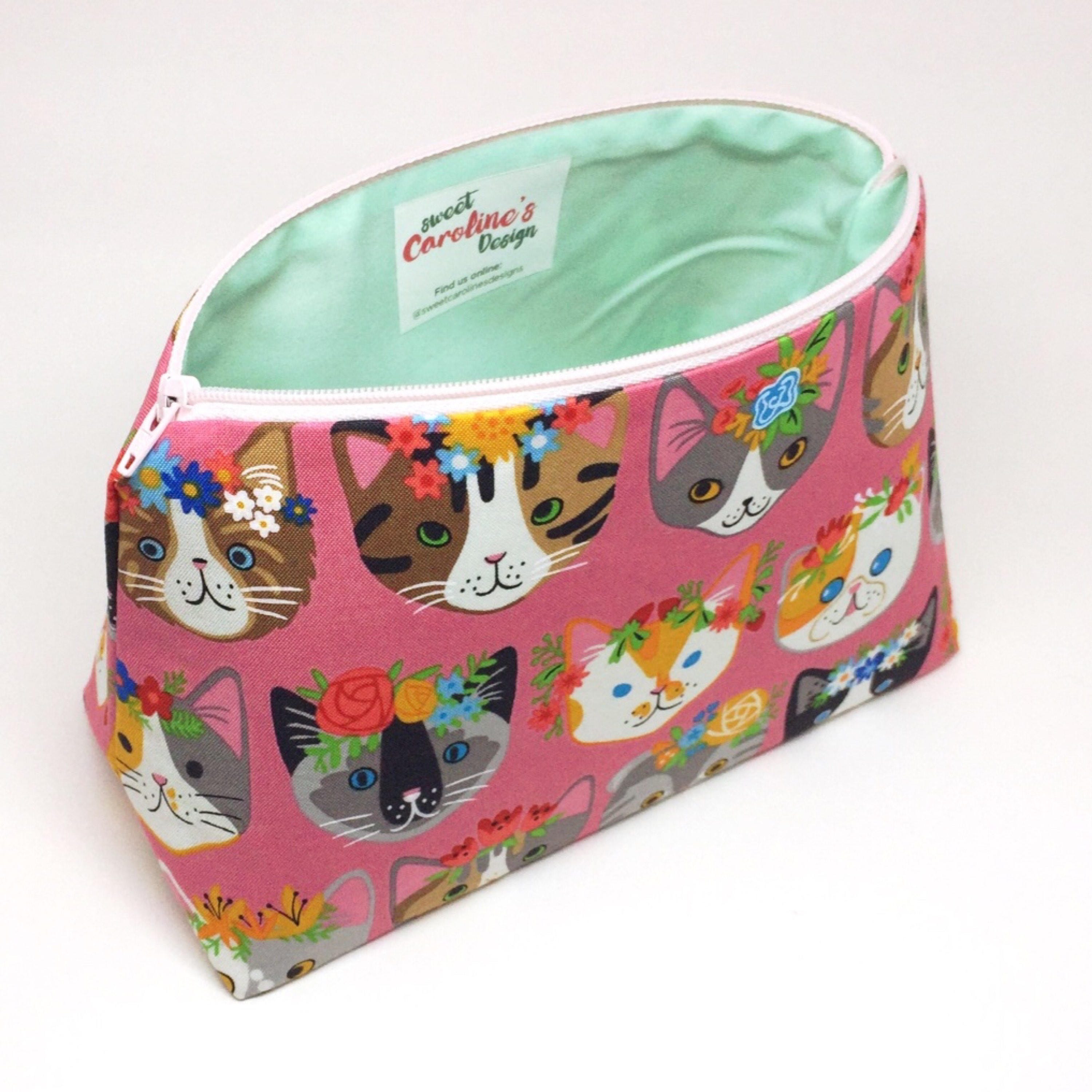 Cat Themed Gifts Crazy Cat Lady Bag Makeup Organizer School