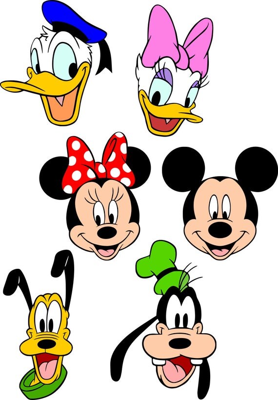 Free Free 112 Svg Mickey And Friends Silhouette SVG PNG EPS DXF File