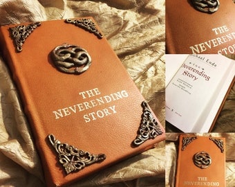 New* Neverending Story Book-Leather bound