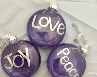 Joy ornaments | Etsy