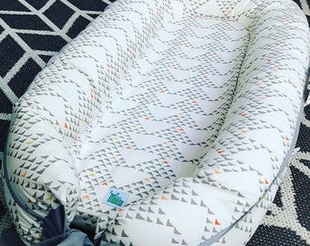 ON SALE DockATot Deluxe and Grand COVER - Fawn, Floral, Aztec, Feather, Arrow, Teepee - Multiple Fabric Options - 100% cotton