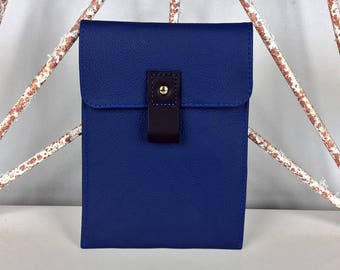 Blue Leather Kindle Paperwhite Case