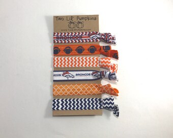 Denver Broncos Hair Ties, Denver Broncos Women, Denver Broncos Baby, Denver Broncos, Broncos, Denver Broncos Hair, Broncos Hair