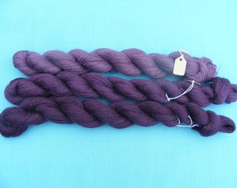Appleton Crewel Wool Yarn - Shades of Purple -180 yard each(3 hanks)