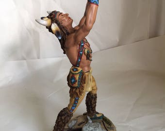 resin indian statue