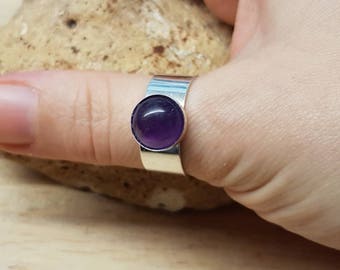 Adjustable mens ring | Etsy