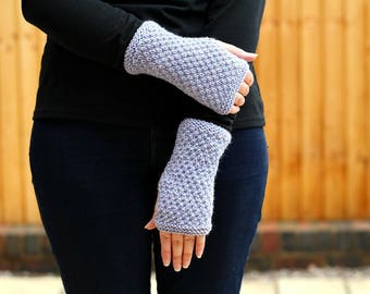 FINGERLESS MITTENS, Knit Mitt Pattern, Knitting Pattern, Fingerless Glove Pattern, Mittens, Gloves, Knit Glove Pattern, Womens Mitt Pattern