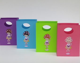 12 Spa Party Favor Bag - Spa Candy Bag - Spa Treat Bag – Spa Gift Bag – Girls Birthday Party Favor Bag - Spa Party Favors