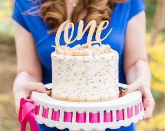 One Cake Topper,Personalized Cake Topper, Birthday cake topper,baby cake topper