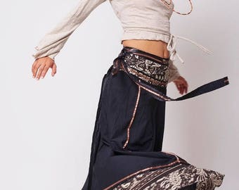 Boho Bamboo Top, Boho Clothing , Boho gypsy crop top, bell sleeve shirt