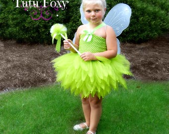 Tinkerbell Tutu Tinkerbell Costume Fairy Wings Tinkerbell