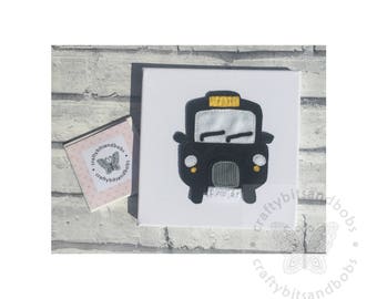 London taxi canvas picture, London theme canvas, boys room decor, United Kingdom, british