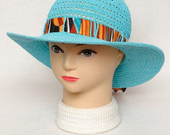 Sun Hat Crochet hat Summer Hat Womens gift for women Beach Hat Womens Hats Gift for Her Womens Wide brim hat Brimmed hat Beach Accessories