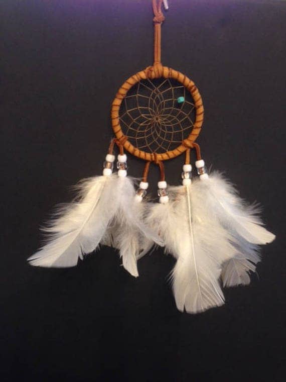 White Cherokee Dream Catcher