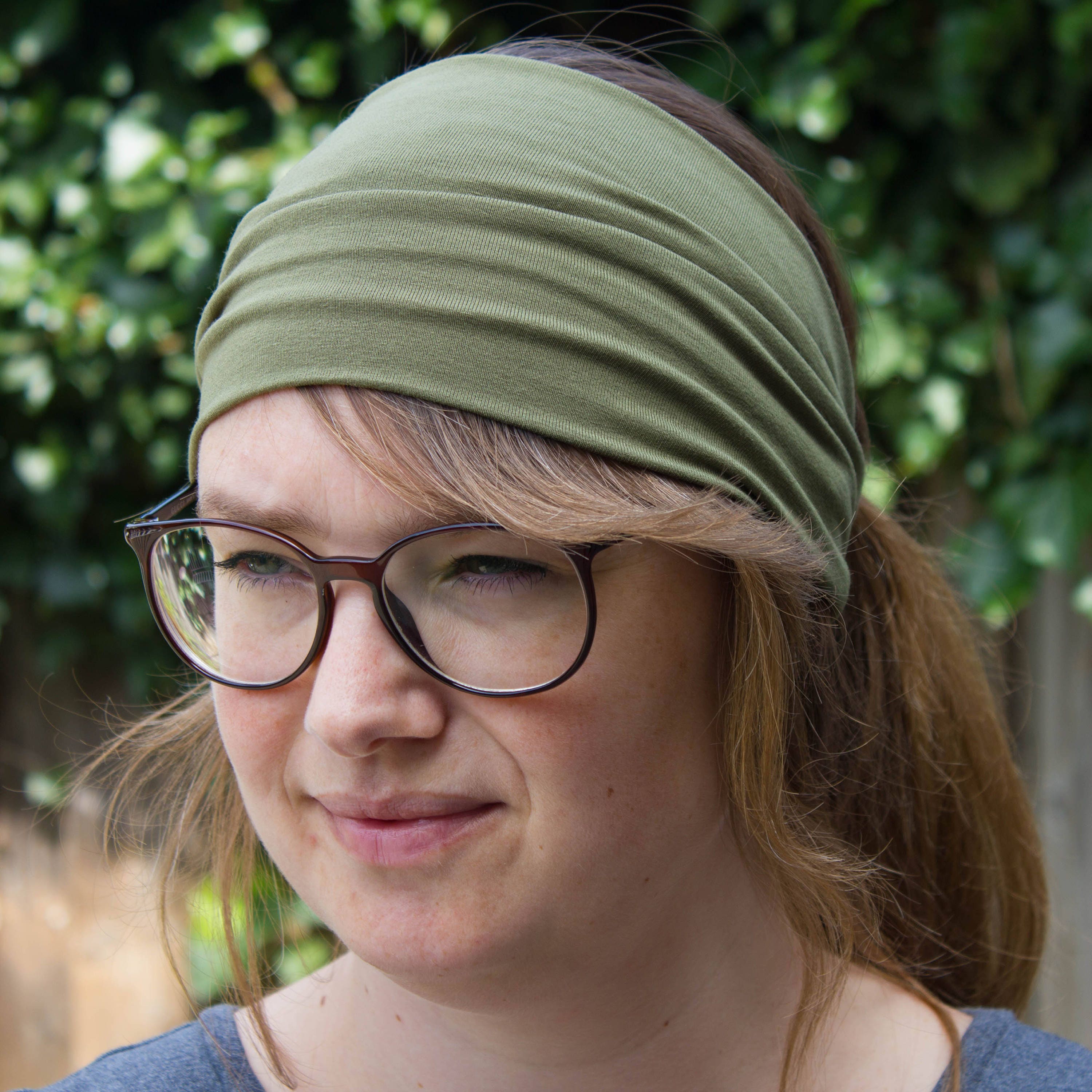 Wide Tube Headband Dreadlock Headband Headband Woman Wide