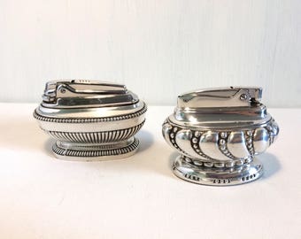 Ronson Table Lighter, Vintage Table Lighter, Ronson Crown, Ronson Queen Anne, Vintage Lighter, Tobacianna.