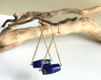 lapis lazuli earrings