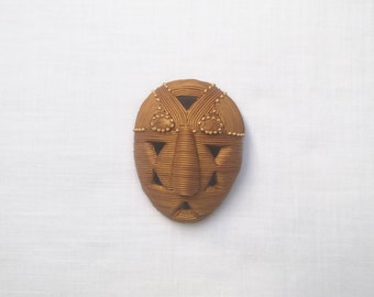 Broche-Masque en pâte polymère