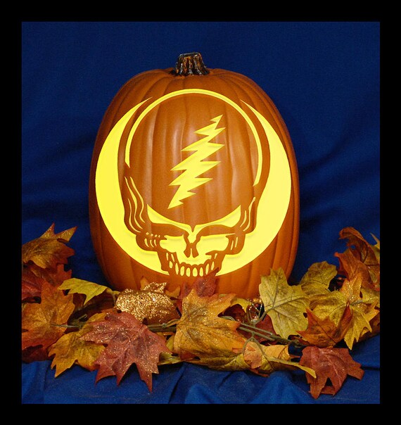 Grateful Dead Steal Your Face 01 Hand Carved on a Foam