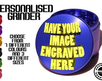 Custom Weed Grinder - Create your own design for a premium weed grinder