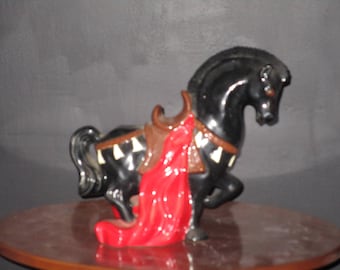 black stallion bucephalus figurine