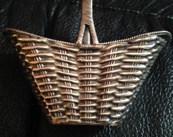 Three Chinese Export Sterling Silver Baskets