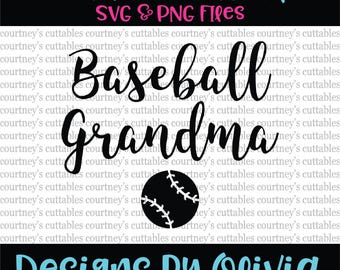 Download Baseball grandma | Etsy