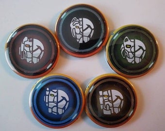 Voltron Legendary Defender Paladin Buttons