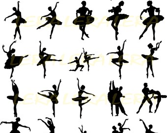 60 % OFF, Ballet SVG, Ballerina SVG, Ballet Dancer svg, Ballet silhouettes, Ballet svg files Svg, Dxf, Png, Ballet clipart