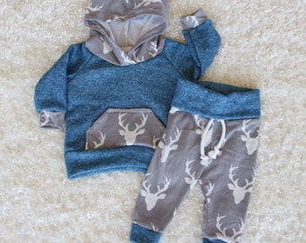 Buck outfit / Baby clothes / baby boy outfit / baby boy clothes / newborn baby boy / newborn baby girl