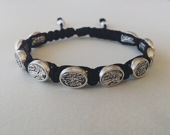 St Michael / Guardian Angel Blessing Bracelet / Medjugorje