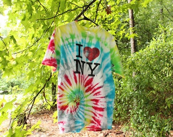 new york tie dye shirt