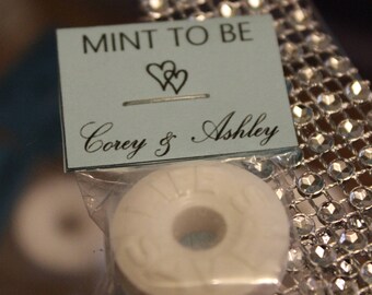 SALE!! Buy 200 get 70 free!! Buy 100 get 50 free!! Mint To Be Wedding Favors LOTS of color options!