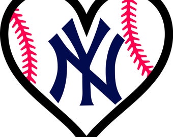 Free Free Yankees Heart Svg 761 SVG PNG EPS DXF File