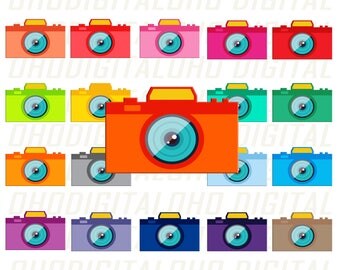 Camera clip art | Etsy