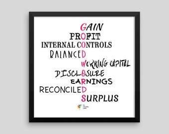  Accountant  wall art  Etsy