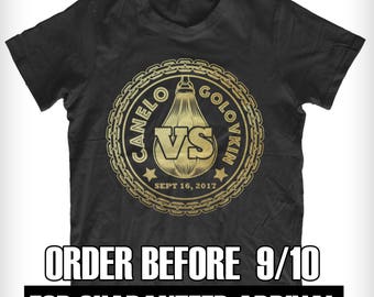 Canelo - Golovkin // Special Edition Gold Foil