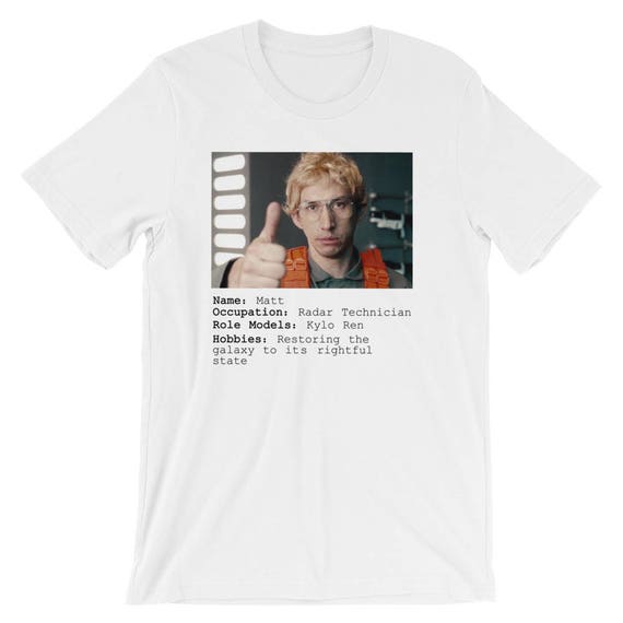 matt the radar technician shirt