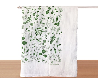 Extra large kitchen towel // Flour sack tea towel // Organic kitchen towel // Organic tea towel